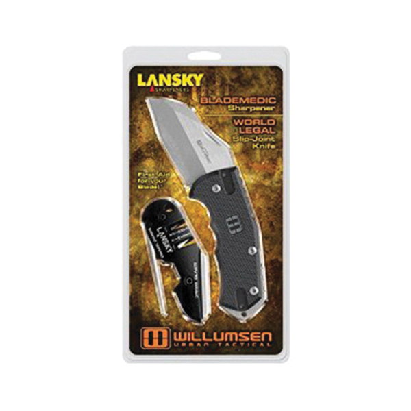 AIH Alaska Industrial Hardware LANSKY® WRLDPAC Knife/Sharpener Combo
