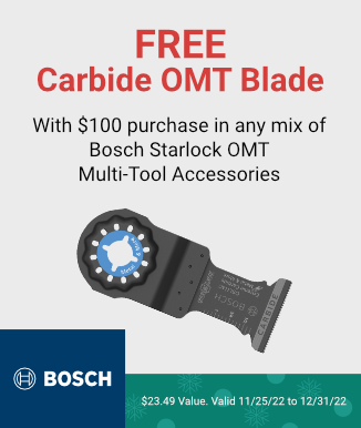 Bosch Free Carbide OMT Blade