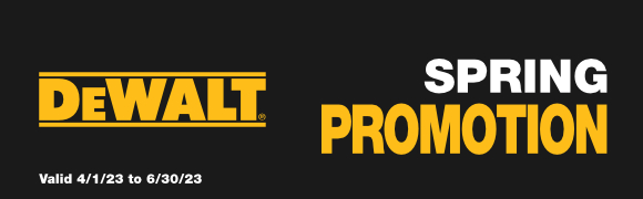 Dewalt Spring Promotion 